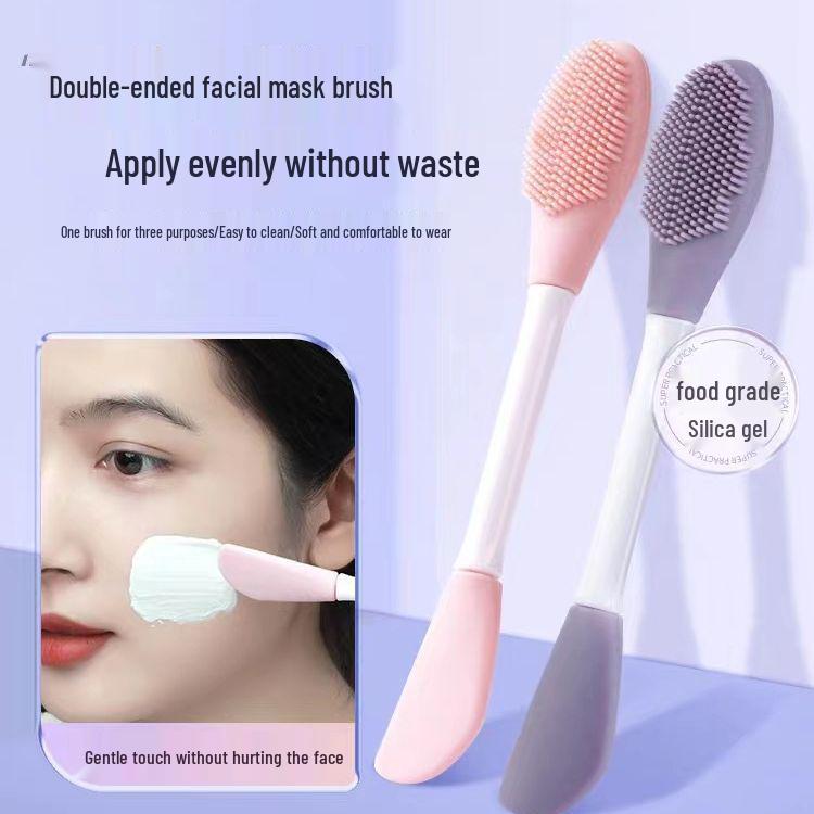 

2-in-1 Silicone Mask Brush & Scraper for DIY Mud Masks