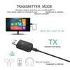 Bluetooth-compatible Dongle 3 in 1 BT5.0 USB Adapter Stereo Audio Transmitter Receiver for TV Computer Car Earphone Headset