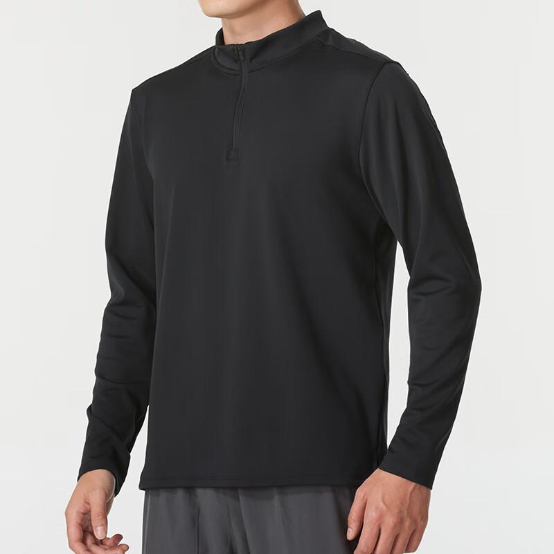 Under Armour Comfortable Breathable Long Sleeve T-Shirt Men tops Black 1387434-001