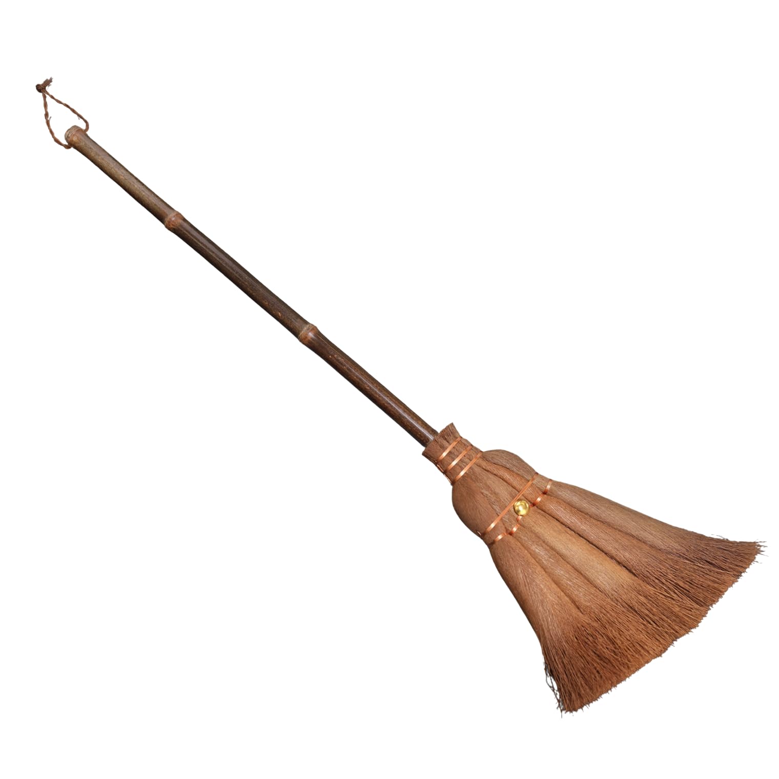 

Sanbelm Традиционная пальмовая ручная метла, изготовленная мастерами, 60 см, Япония, совок, для помещений, с ручкой, для прихожей, стильная, для напольных покрытий,