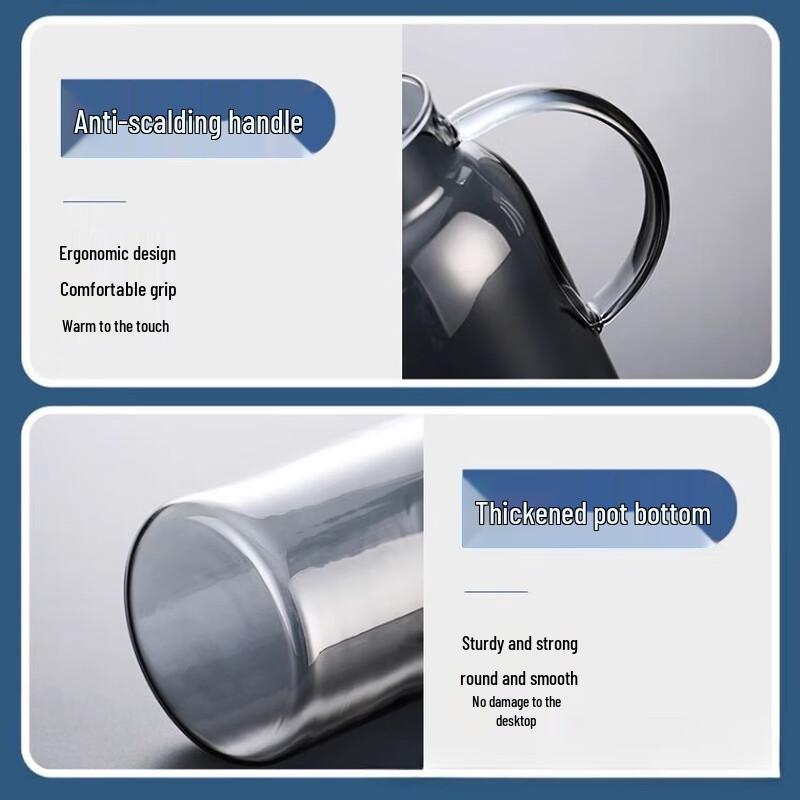 Shangqi High Borosilicate Glass Cold Water Pitcher