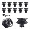 30 X Car Door Trim Panel Retainer Clips Rivet For Golf For Passat B5 3B0868243