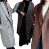 Autumn and winter new double-sided cashmere coat design sense advanced sense long fashion temperament wool woolen coat women