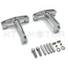 Motorrad Sozius Fußrasten Halterung für Harley Touring 1993-2009 Electra Glide Road King FLHR FLHS FLTR FLHX