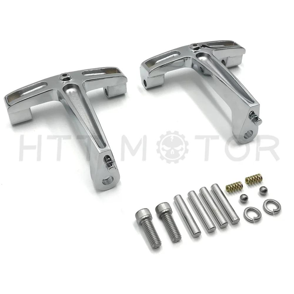 Motorrad Sozius Fußrasten Halterung für Harley Touring 1993-2009 Electra Glide Road King FLHR FLHS FLTR FLHX