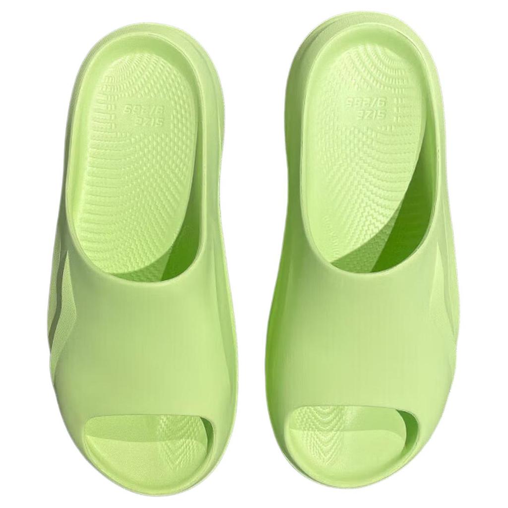 LiNing Trendy Fashion Simple Comfortable EVA Shock Absorbing Wear Resistant Non Slip Slide Sandals Unisex Footwear Green AGAW007-8