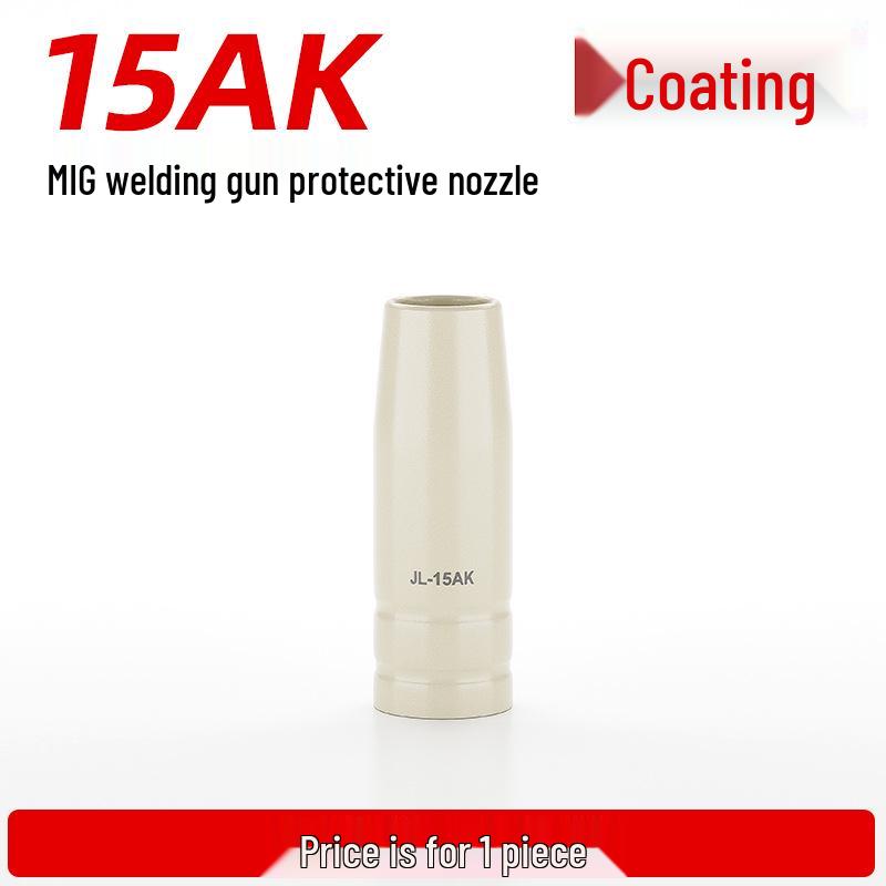 

15AK MIG Welder Accessory Kit: Gas Shielded Nozzle, Contact Tip, Bent Pipe, Gooseneck Handle