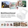 White 50 Pack Cupcake Boxes With Window And Inserts, 2 Hole Cake Boxes, Bakery Boxes, Cardboard Packaging Box