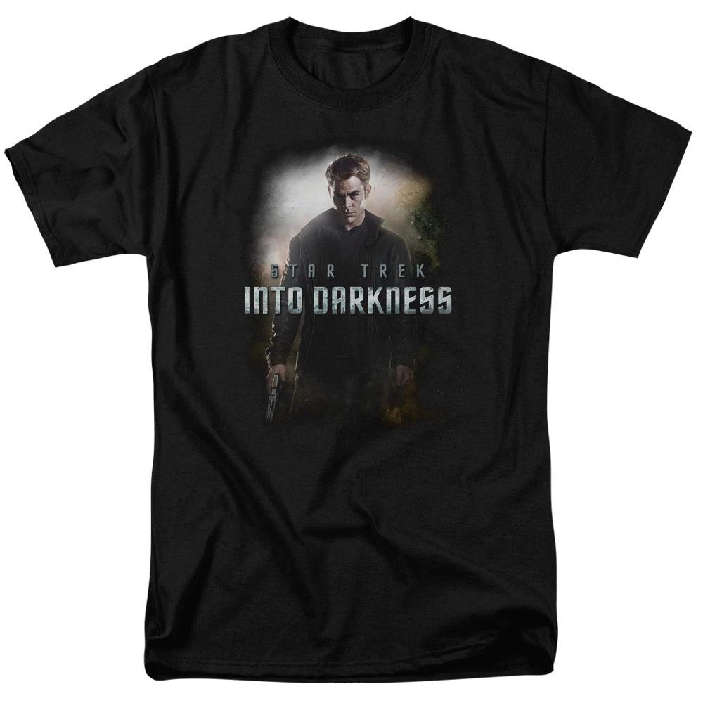 Star Trek - Darkness Kirk - Unisex Short Sleeve Children s T-shirt - Black 110