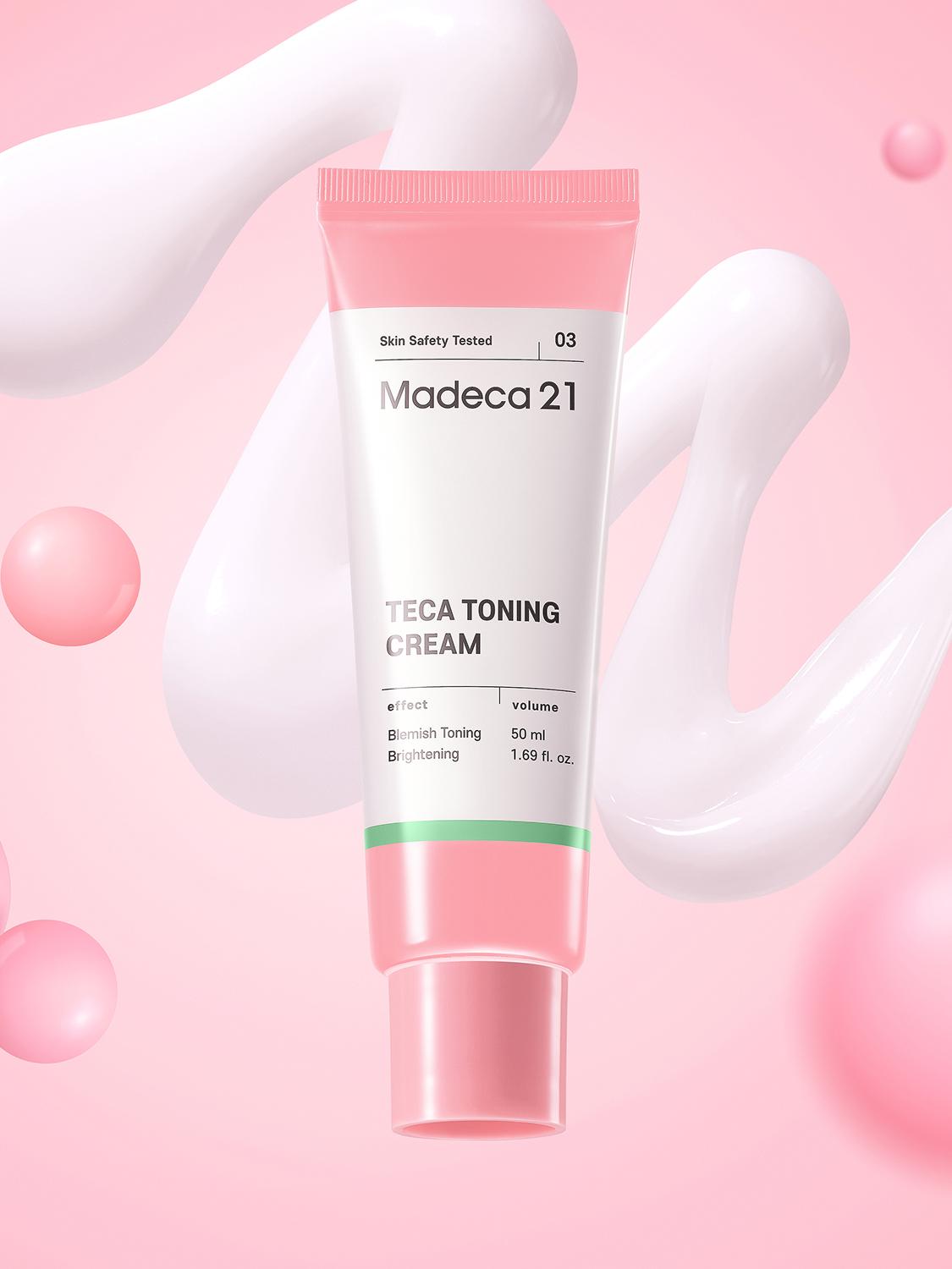 Madeca21 Teca Toning Cream 50ml 1ea