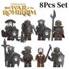 Kt1033 Magic Lord Mini Figure Series Powerful Orc Xp254-261 Children's Educational Building Toy
