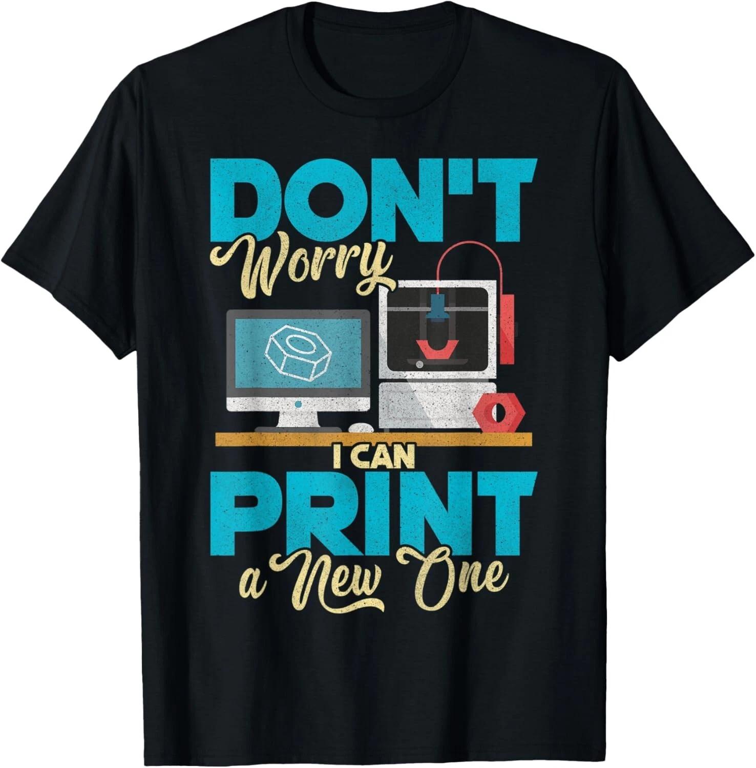 

3D Printing Tee 3D Printer Gift idea for Geeks Gift Unisex T-Shirt S