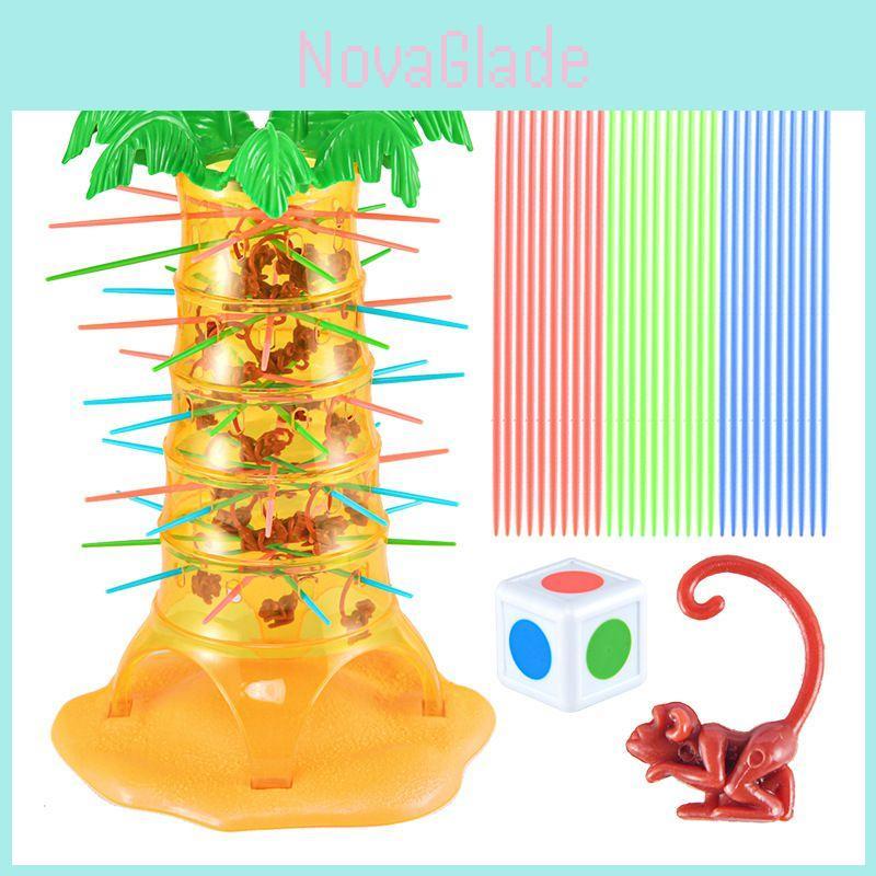 Fun-filled Multiplayer Tumbling Monkey Family Board Game Toy For Kids And Adults