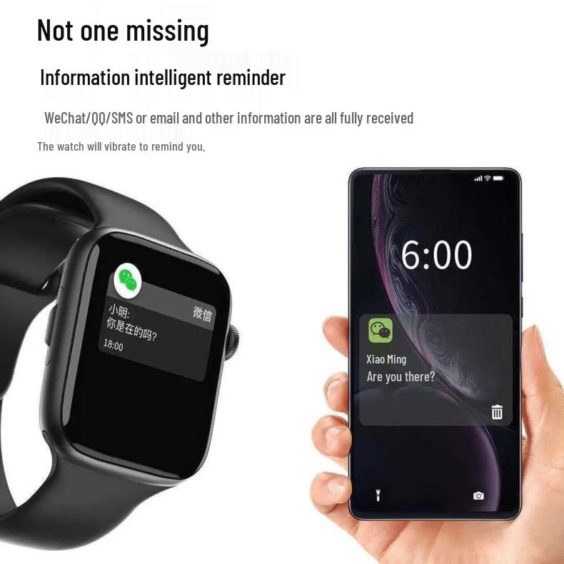 Smartwatch S10: Bluetooth Call, SMS Reminder, Pedometer, Alarm, Heart Rate & Blood Pressure Monitor