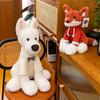 Cat Plush Toy Little Fox Desk Pendulum Cute Pet Lop Ear Dog Home Ornament