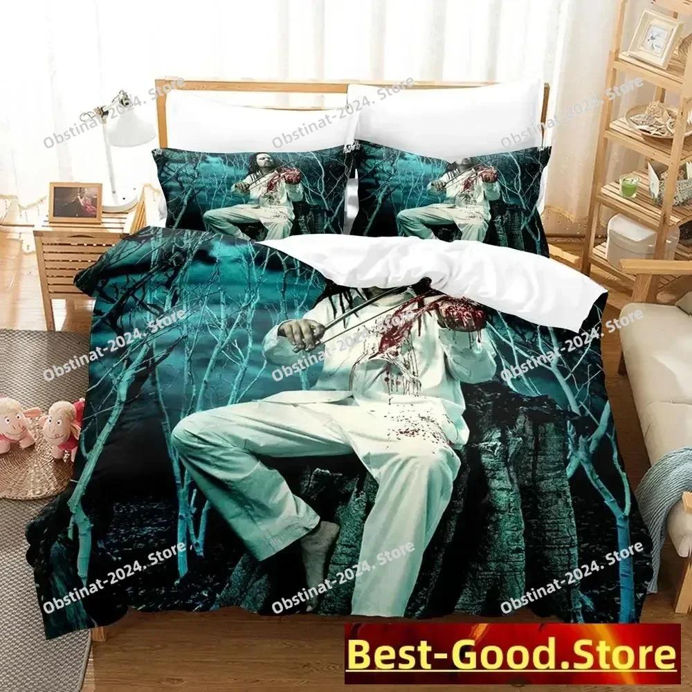 Korn rock Set Lenzuola Set Lenzuola Stampato Con Federe Copripiumino Letto Morbido Singolo Matrimoniale Queen Super King Size Camera da Letto