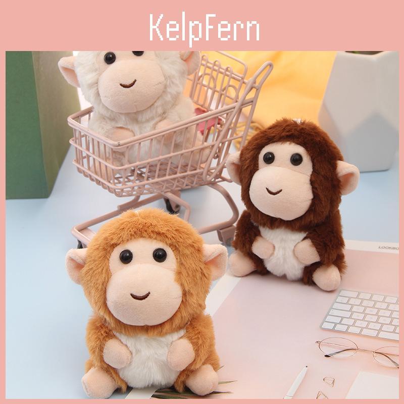 Plush Monkey Stuffed Animal Toy With Soft Short Plush For Kids And Gifting