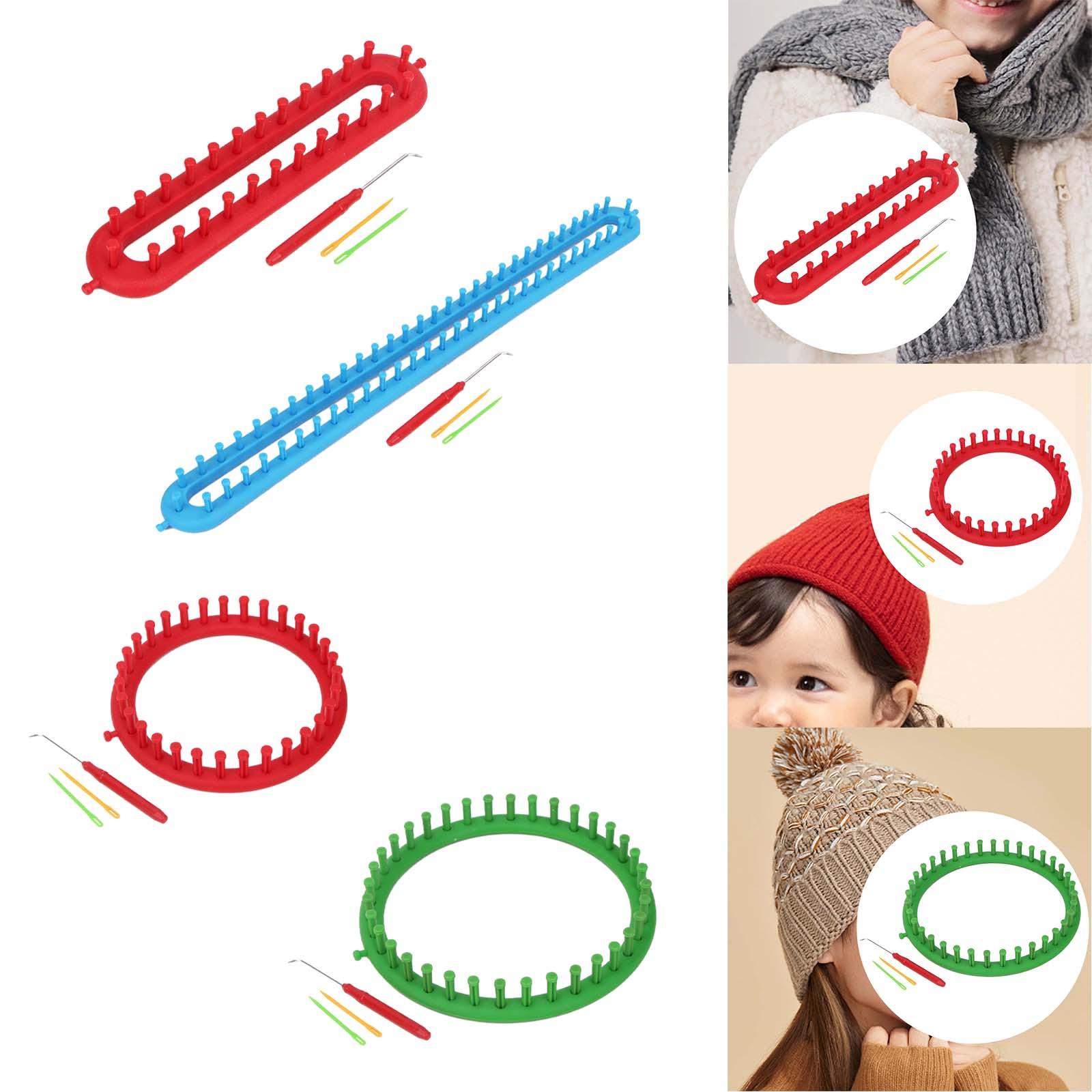Knitting Loom Set, Weaving Loom, Durable, Reusable, Practical, Weaving Tool, Length 26cm