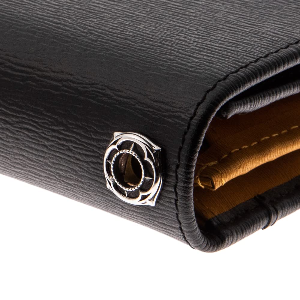 Artemis Classic Crown Corner Long Wallet (AK Collaboration) ACW0026, Men's Brand Name Leather Wallet