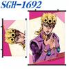 Bizarre Jojo'S Adventure Poster Scroll Painting Peripheral Hanging Painting Bedside Living Room Background Wall Cloth Painting