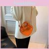 Elegant Heart-shaped Shoulder Bag With Chain Strap And Inner Patch Pocket
