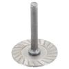 Disc Cu Dorn Pentru Lemn Metal Piatră Granit Marmură Tăiere 2# 3# 6mm Argint