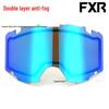FXR Double-Layer Anti-Fog Goggles for Motorcycle, Off-Road, Mountain Biking & Skiing