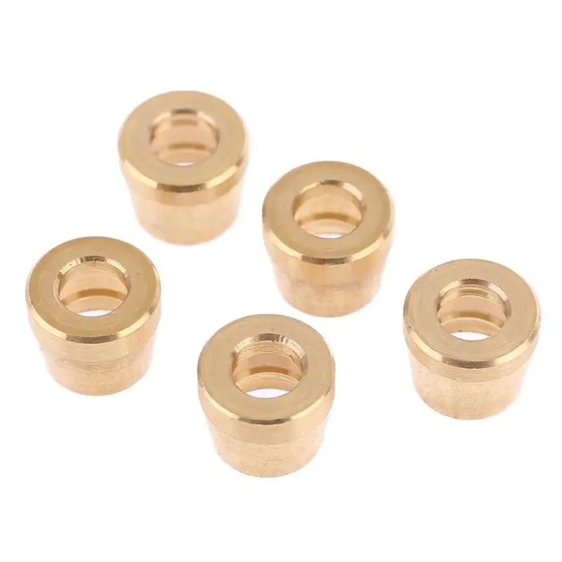 10Pcs/5Pcs Durable Olive Inserts AN3 Hose End Hose Connector Metal Fitting for Brake System Motorbike Modification Tools 5