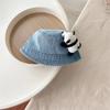 Panda Kids Bucket Cap Korean Style Baby Fisherman Hat Fashion Children Sun Visor Hat  Camping