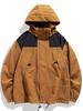 Spring/Autumn Youth Unisex Hooded Windbreaker: Trendy, Lightweight, Plus Size Outdoor Jacket