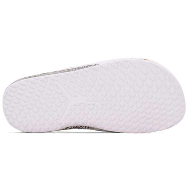 Sandales Unisexe Air Jordan Hydro 3 Rouge Feu Blanc Rouge Feu Gris Tech 854556-116