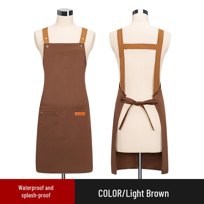 Wasserdichte Schürzen mit individuellem Logo für Küche, Salon und Café