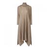 Pleats Me Neck warMer Long Dress Ppops125003