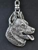 Berger de Beauce, Beauceron, Beauce Schäferhund - Versilberter Schlüsselanhänger mit Hund, Handtaschen-Dekoration, Rucksack-Anhänger von der Marke Art-Dog
