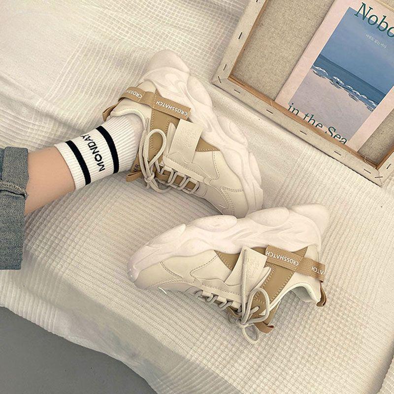 

Модная женская обувь Белые весенне-осенние спортивные кроссовки Черные спортивные кроссовки Женская обувь Дизайнерская Роскошная Мода Y2k H Повседневная Дешевая 39 A 40