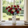 Angel Wings Design Angel-Shaped Vase Container Decorative Design Angel Wings Pen Holder Multi-Purpose Organizer Desktop Use