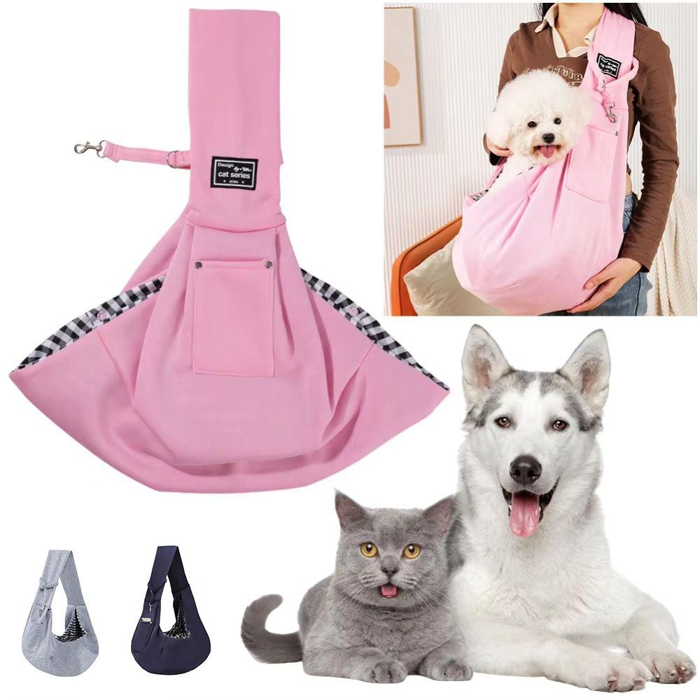 Adjustable Strap Pet Carrier Bag Breathable Pet Satchel Carrier  for Small Dogs Cats