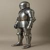 Tragbarer Mittelalterlicher Ritter Rüstungsanzug 22 Gauge Stahl, Cosplay LARP
