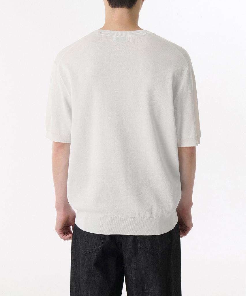 MUSINSA STANDARD Cool Touch Crew Neck Short Sleeve Knit [Ivory]