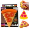 Squeezzza Pizza Fidget Hračka Pomalé Vzestup Senzorická Hra ADHD Soustředění Zklidnění Stlačit Protáhnout Hračka Netoxická pro Děti Dospělé Dárek
