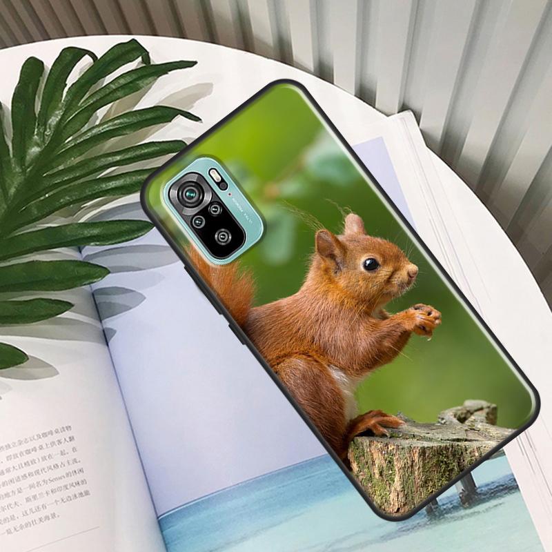 Squirrel For Xiaomi Redmi Note 11 Pro Case For Redmi Note 10 Pro 9 8 9S 10S 9A 9C 9T Phone Coque