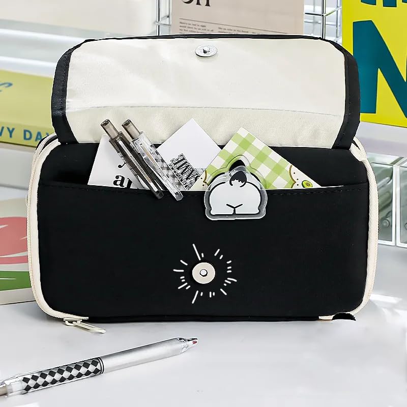 Stationery Storage Case, Pencil Case, Large Capacity, Multifunctional Storage Bag, Cosmetic Bag, Pencil Case ...