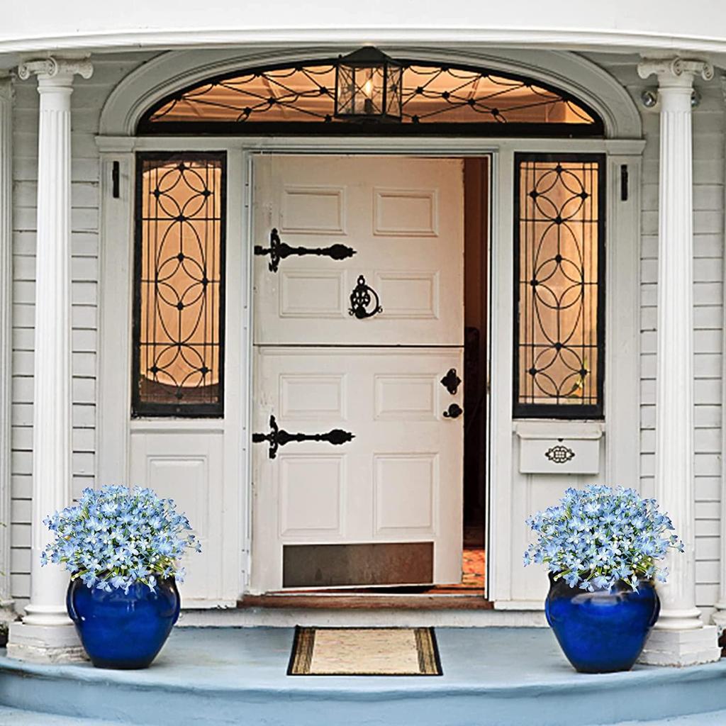 Yapay çiçekler Sahte Nergis Çiçekleri UV Dayanıklı Ekici Kapalı Sundurma Veranda Ofis Ev Dekorasyon(6 Renk, 1/2/3/4/5 adet İsteğe Bağlı)