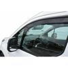 Air Deflectors - J&J AUTOMOTIVE - Ford Transit Connect - Smoked - Reinforced Acrylic - Easy Installation