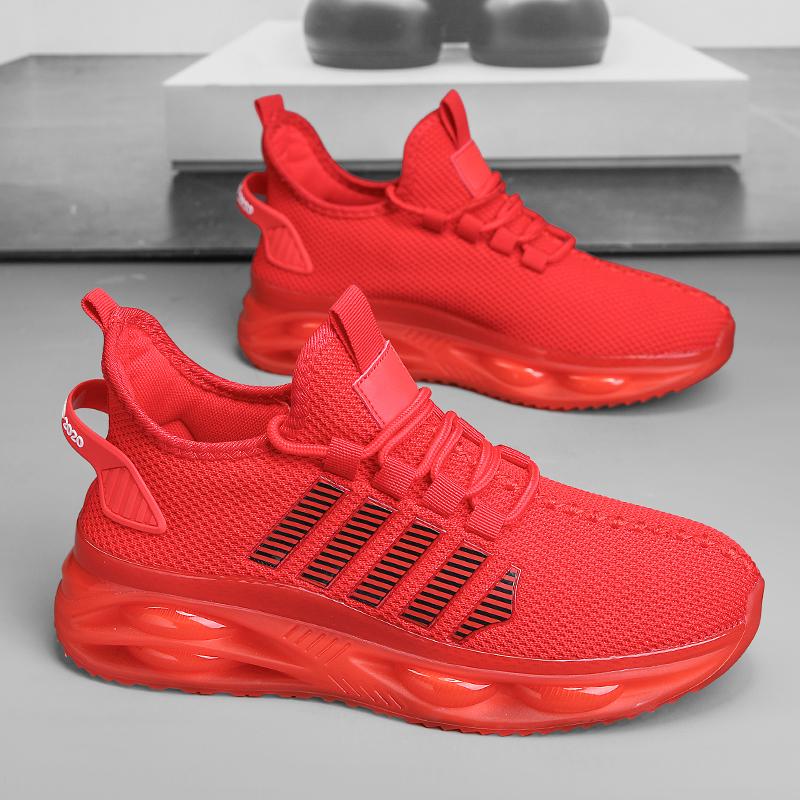 Men's and women's casual sports shoes, lightweight running shoes, large-sized breathable new spring and summer loafers