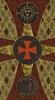 Kancharo 78-Card Tarot Card Set [Knights Templar Tarot] Includes Japanese Tarot Card Instructions & Pouch (Authentic)