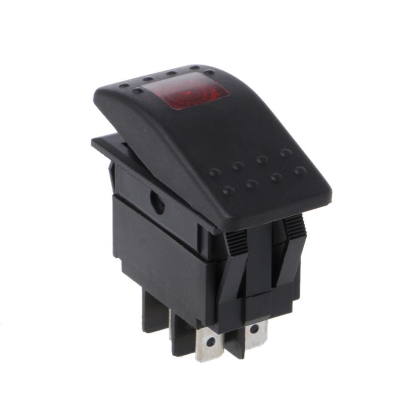 20A/12V Heavy Duty 4 Pin Sealed Waterproof Auto Boat Marine Toggle Boat Electrical Equipment