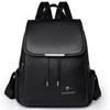 Women's 2024 Soft PU Leather Small Backpack: Versatile Fashionable Shoulder Bag