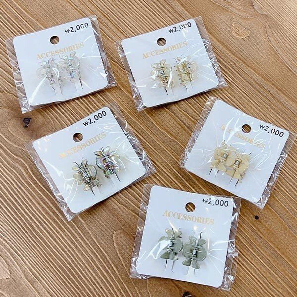 

Mno (Abm Wholesale Call) Mini Hair Clip 05 (Random Color)