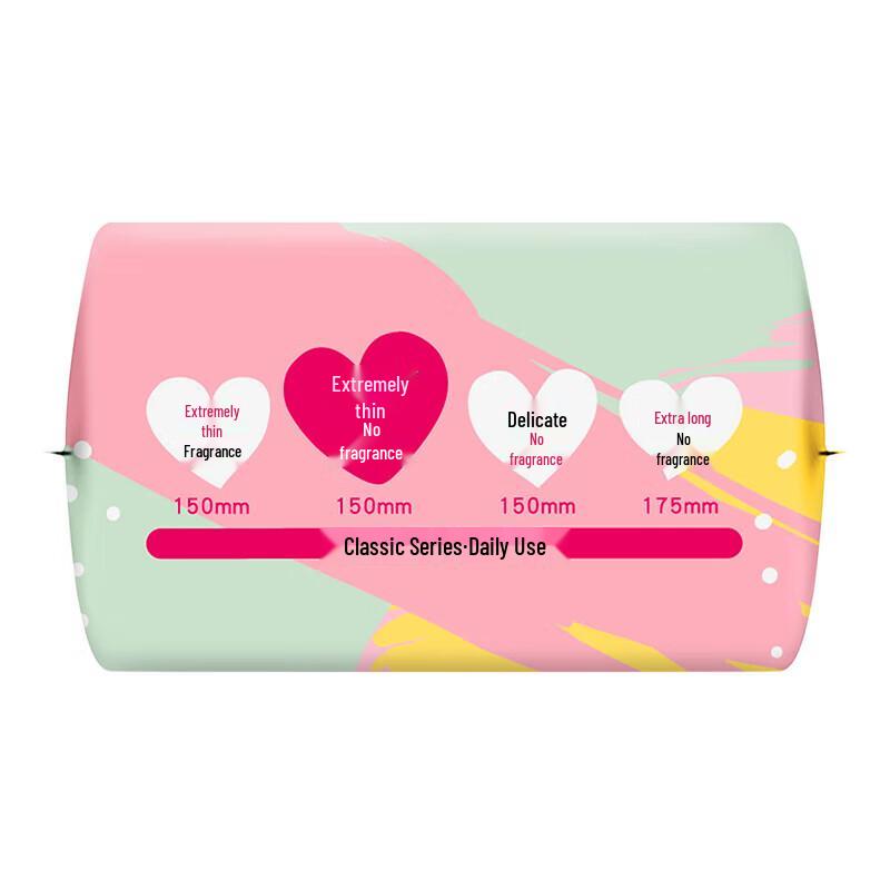 Kotex Little Q-Pack Slim Unscented Panty Liners